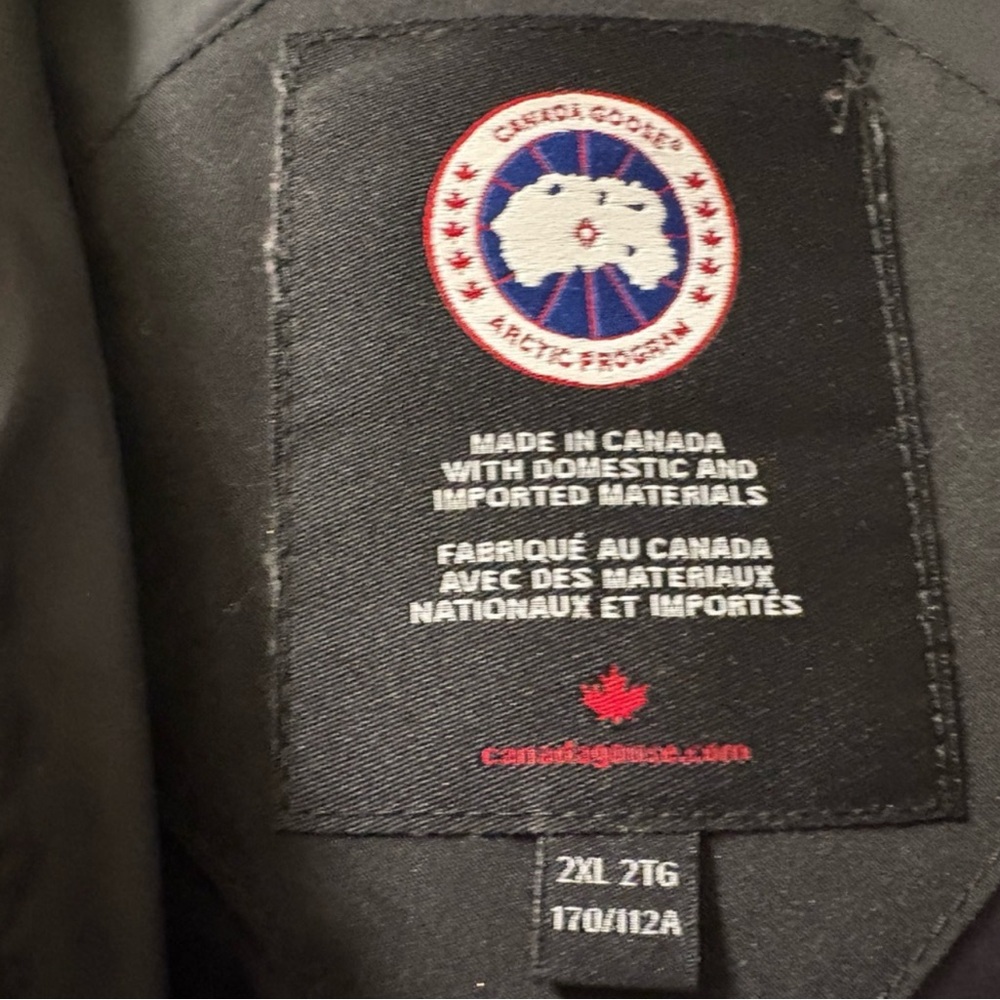 Canada Goose Shelburne Heritage Parka with Tan Fur Trim XXL -Retired - Picture 8 of 14